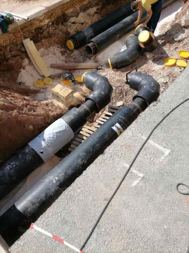 Прва фаза изградње топловода 1