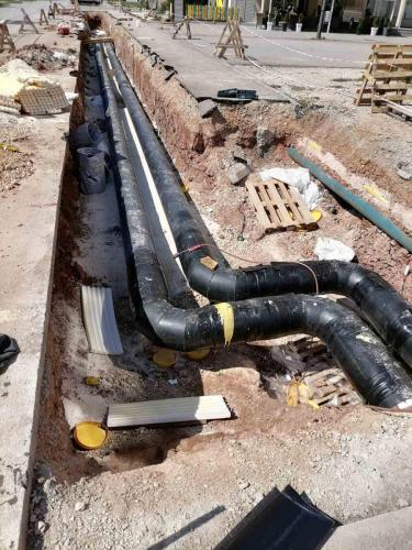 Прва фаза изградње топловода 4